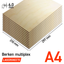 Lasersheets 10 x A4 6mm Contrachapado de abedul | 210 x 297 mm | Pack ahorro | Para corte láser, maquetismo, hobby, CNC, pirografía