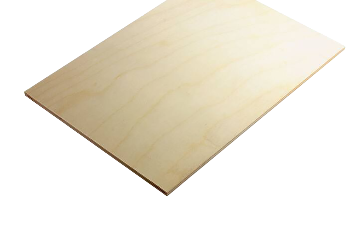 Lasersheets 10 x A4 6mm Contrachapado de abedul | 210 x 297 mm | Pack ahorro | Para corte láser, maquetismo, hobby, CNC, pirografía