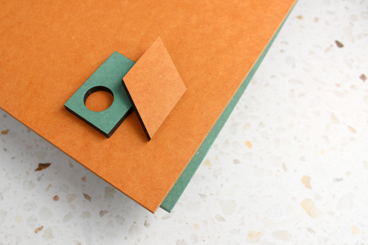 MDF de color