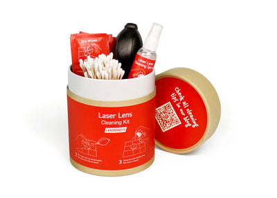 Kit de limpieza de lentes láser