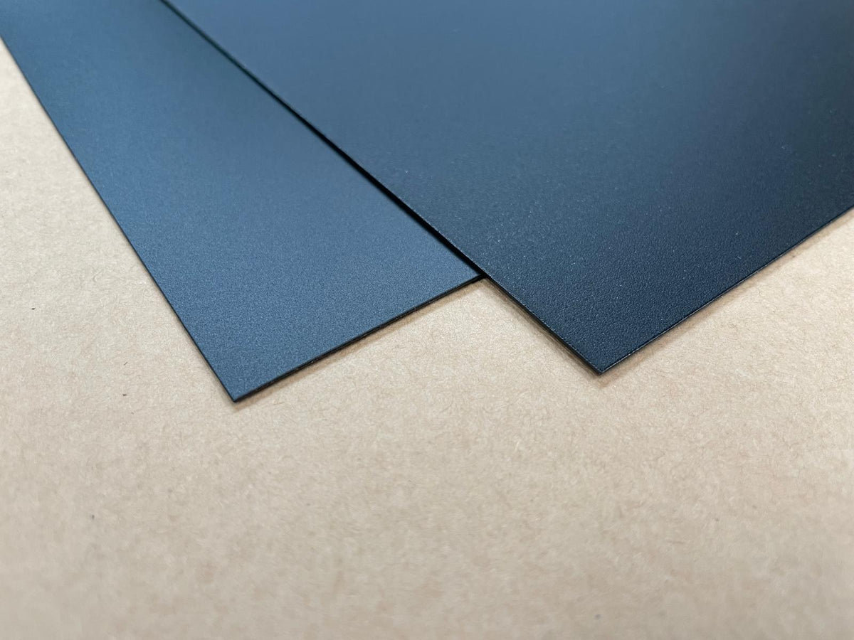 Pack de PP negro de 0,8 mm, 10 planchas de 61 x 37 cm