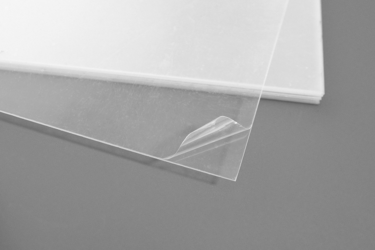 Pack de metacrilato de precisión de 0,5 mm, 5 planchas de 20 x 30 cm