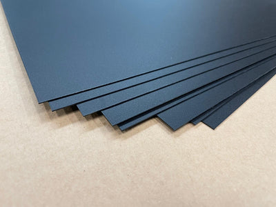Pack de PP negro de 0,8 mm, 10 planchas de 61 x 37 cm