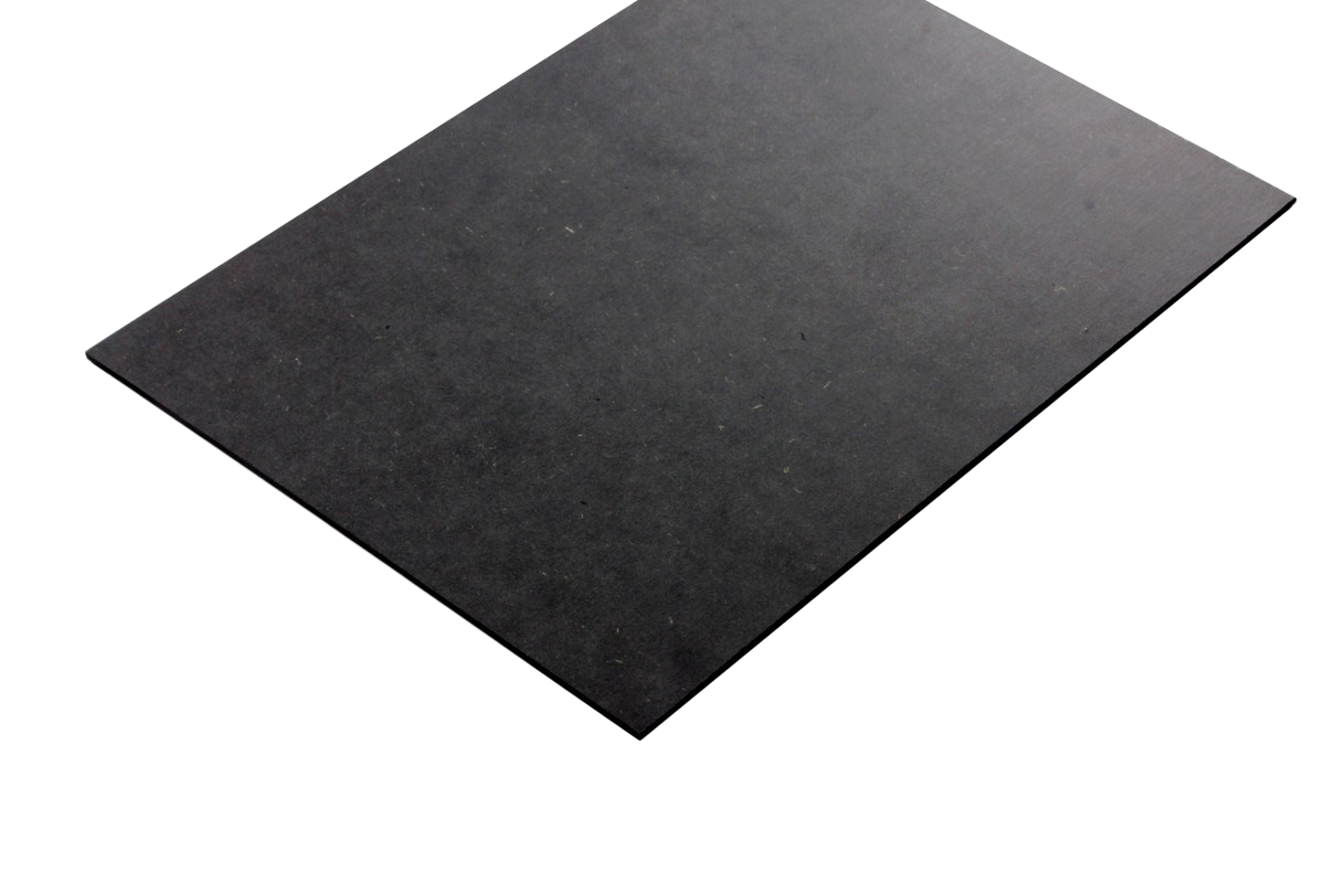 Lasersheets 10 x A4 MDF Negro 6mm | 210 x 297 mm | Pack ahorro | Para corte láser, modelismo, hobby, CNC, pirografía